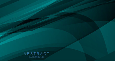 abstract image features dynamic waves in a turquoise gradient, creating a modern and soothing visual experience