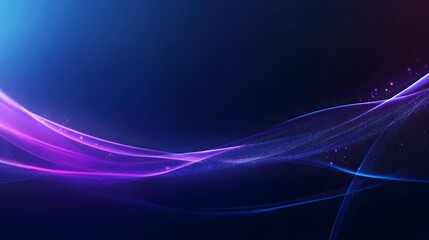 Dark background with a blue-purple gradient and a glow effect on the right side of the screen