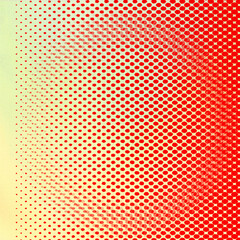 Red dots pattern square background with gradient, Simple Design for your ideas, Best suitable for Ad, poster, banner, and design works