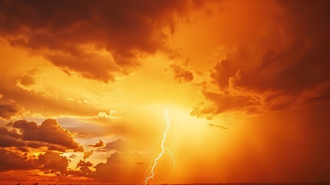  lightining in the sky