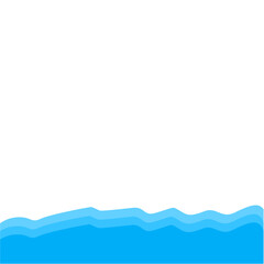 Fototapeta premium Blue Ocean Waves