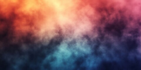 Colorful Abstract Blurred Background with Fog Effect