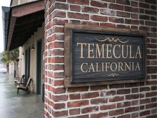 Naklejka premium Temecula California, Temecula, California, Temecula CA