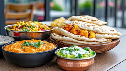 Fototapeta premium Delicious Indian Food