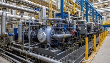 Centrifugal Compressors Enhancing Gas Pipeline Transmission and Pressure Stability