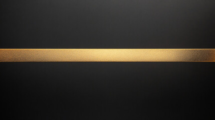 A gold line on black background.