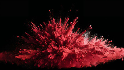 red explosion 