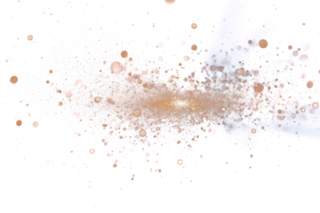PNG Abstract sparkling light particles background