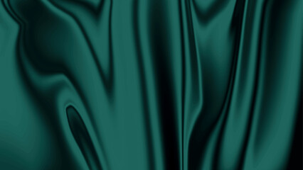 Fluid art background. Green abstract texture pattern on dark black marble background. Green abstract texture pattern on dark black marble background