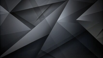 Dark deep black dynamic abstract background with diagonal lines. Modern creative halftone premium gradient. 3d cover of business presentation banner.