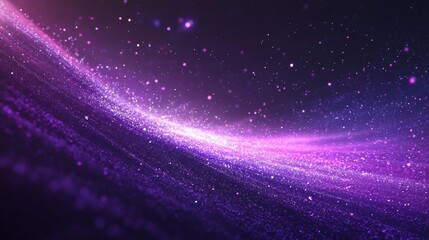 Fototapeta premium Purple gradient background with light particle. 4K graphic resolution.