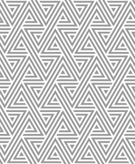 Seamless vector texture. Modern geometric background with interesting triangles.