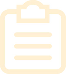 Clipboard icon vector illustration