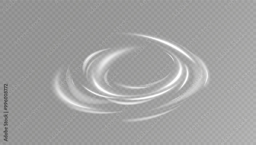 Aufkleber Tornado.Light effect.Vector graphics