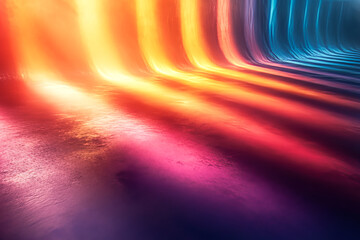 Colorful rainbow gradient background