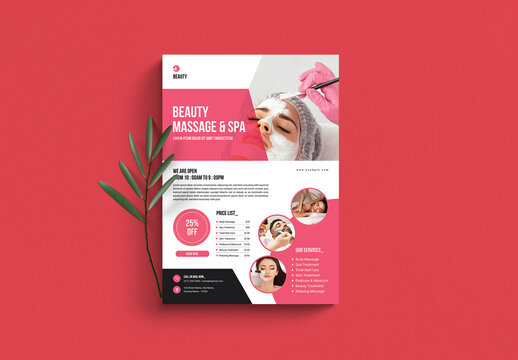 Beauty Spa Flyer Design