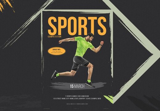 Sports Flyer Template