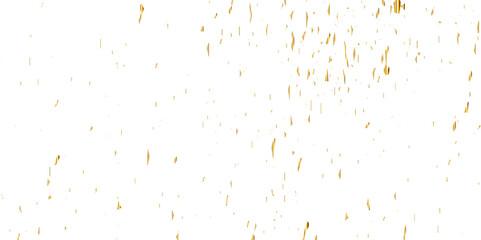 Abstract golden confetti falling down bokeh glitter and zigzag ribbon on transparent background. Design for holyday and celebration background. Vector illustration