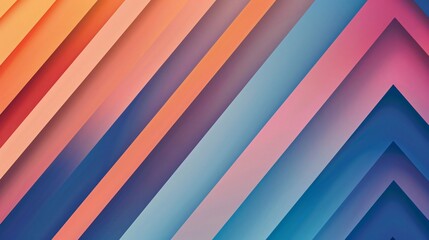Obraz premium Abstract Geometric Background with Colorful Gradient