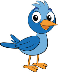 Bird color vector art illustrator (1)