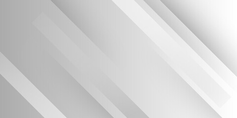 Obraz premium Elegant abstract background with grey lines with shadow. Grey abstract background geometry shine and layer element vector for presentation design. Modern lines pattern futuristic technology concept. 