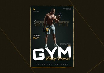 Fitness GYM Poster Template