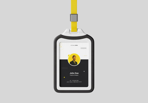ID Card Template Design
