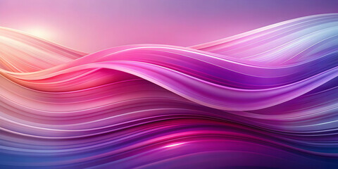 Fototapeta premium Abstract background with serene pink and purple waves , abstract, background, serene, waves, pink, purple, calming, tranquil, peaceful
