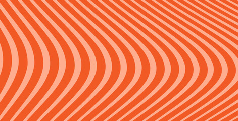 Salmon wave texture pattern. Raw meat of fish illustration