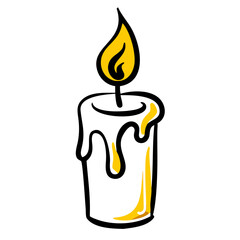 Burning Candle Icon