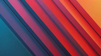 Obraz premium Abstract Background with Colorful Diagonal Lines
