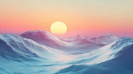 Surreal photography capturing the essence of dawn featuring abstract dreamlike landscapes and elements