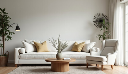 홈 인테리어, 거실 인테리어,현대적 디자인, 소파