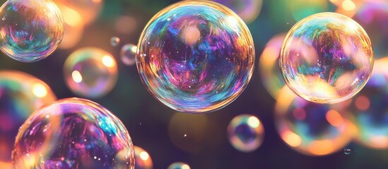 Bubbles captivate artists offering diverse interpretations and the potential for creative expression across multiple mediums