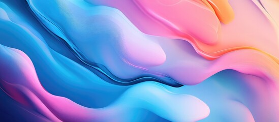 Vibrant abstract background featuring a colorful noisy texture The artwork showcases a dynamic blue gradient with artistic pastel effects ideal for creative graphic designs