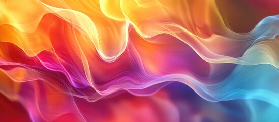 Obraz premium Digital representation of an abstract backdrop