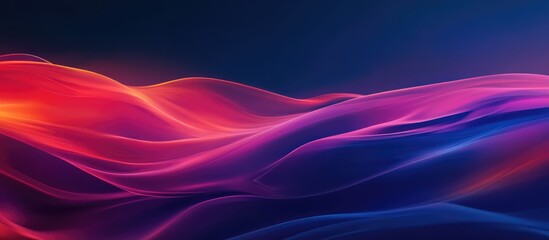 Obraz premium Colorful fluid wallpaper featuring elegant dark gradients