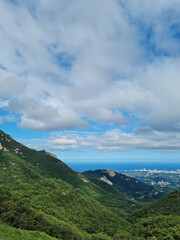 
This is the scenery of Mt. Seorak, South Korea.