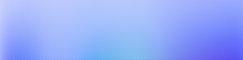 Plian blue color gradient design panorama widescreen background, Modern horizontal design suitable for Online web Ads, Posters, Banners, social media, covers, evetns and various design works