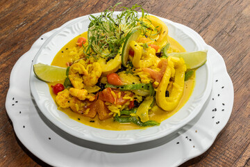 Beautiful and delicious food dishes for restaurants and bars