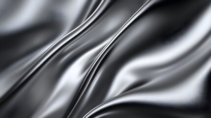 Fototapeta premium Sleek Metallic Gradient Surface with Ample Copy Space for Design