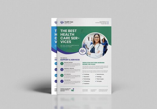 Medical Flyer Design Template