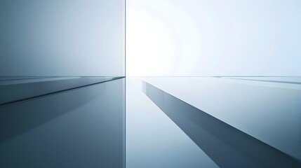 Smooth Glass Texture with Light Reflections,Clean and Open Composition