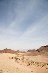 sand dunes in the desert