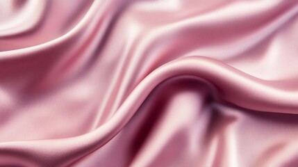 Fototapeta premium Close-up of soft pink fabric.