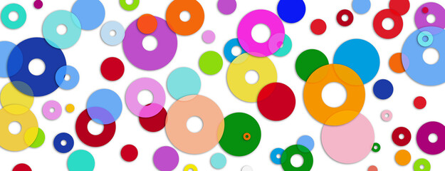 Colorful festive patterns of color combinations