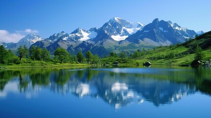 Stunning Tourist Scenery of Mountains and Waters: Ideal Resort Destinations. Discover Nature's Beauty and Tranquility.