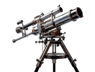 a telescope on a tripod