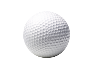 a close up of a golf ball