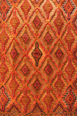 Ancient rug,  Samarkand, Uzbekistan